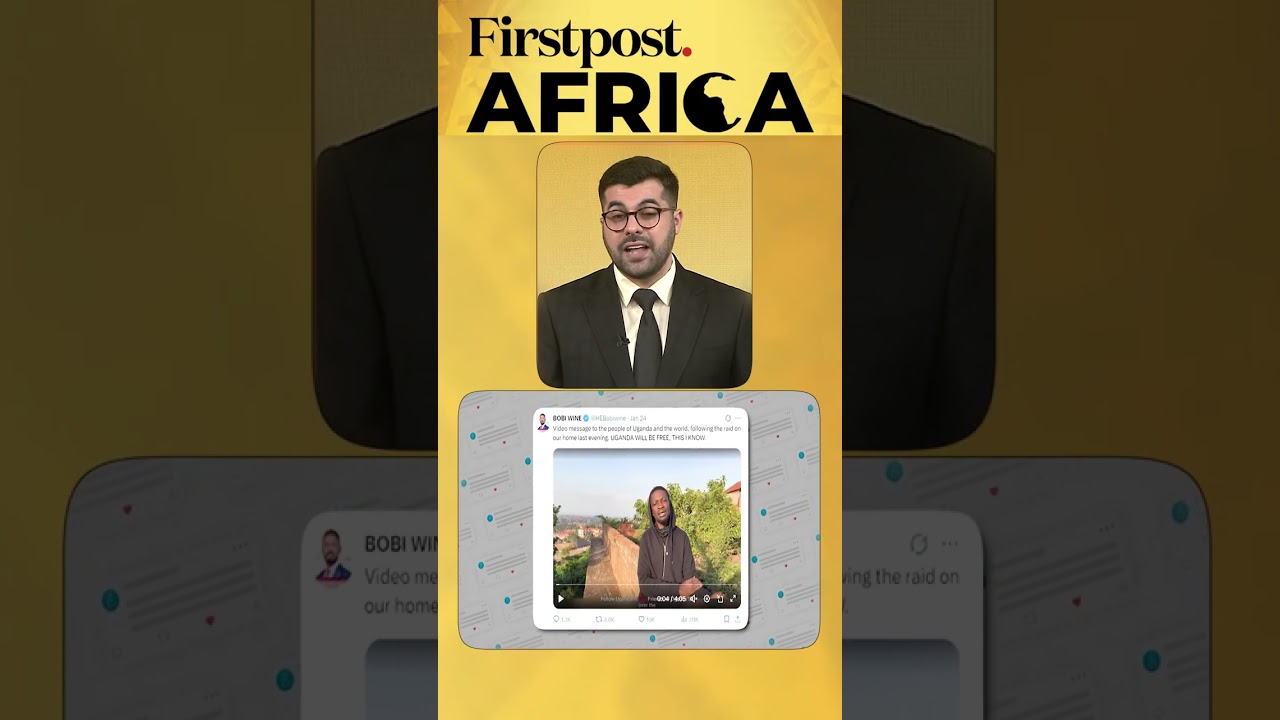 Wine Dares Museveni "Catch Me if You Can" | Firstpost Africa | Subscribe to Firstpost | N18G