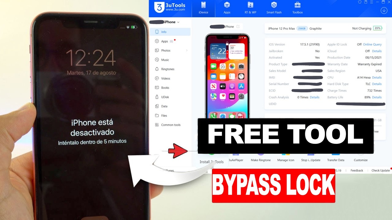 Обход блокировки iCloud и разблокировка Apple ID 2026 (iOS 26.3.1+ / iPhone 11-17 / SIGNAL ON 3ut...