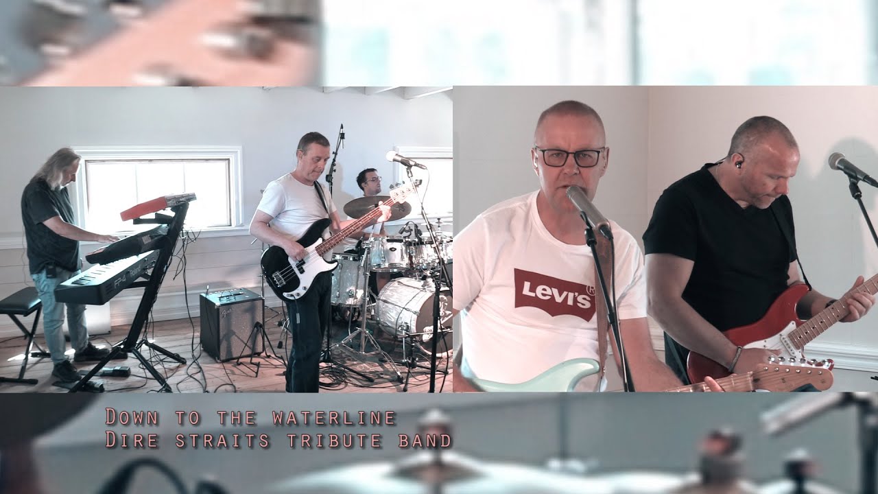 Down to the waterline