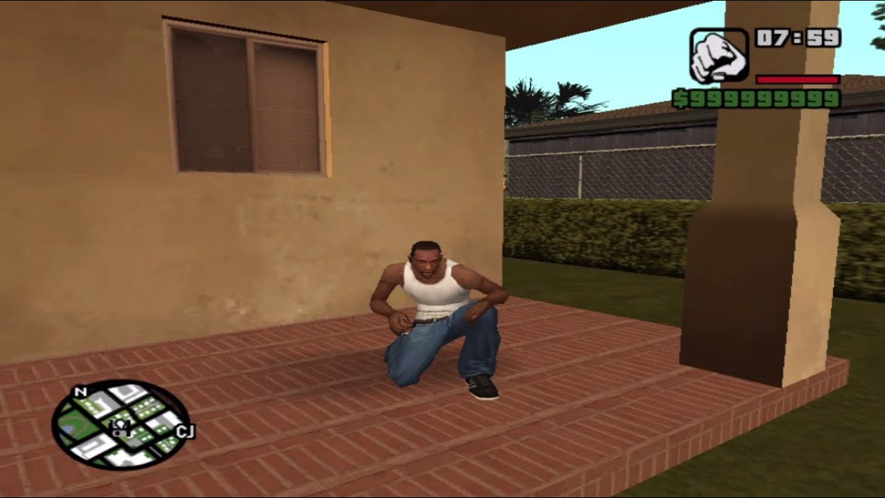 GTA SA $999999999 in 