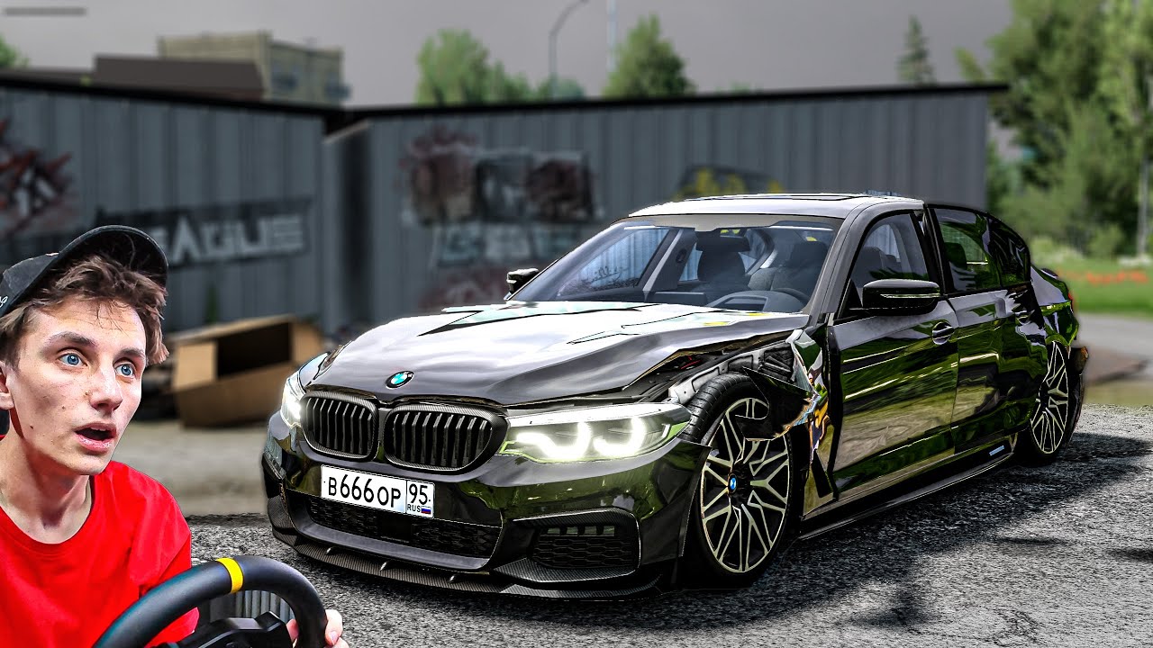 Битая BMW M5 g30 из ЧЕЧНИ ! | РП ПЕРЕКУП В БИМКЕ | BeamNG.drive