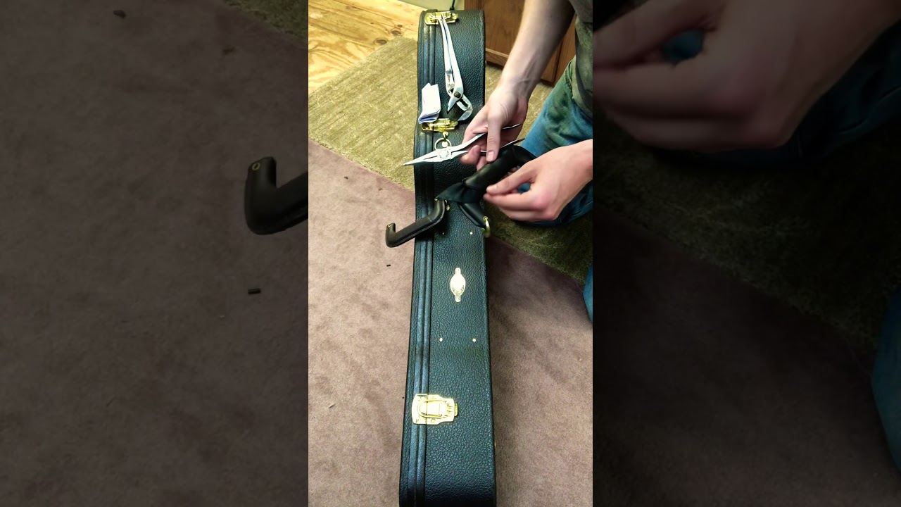 Replacing Handle On Taylor Guitar Case (Easy)