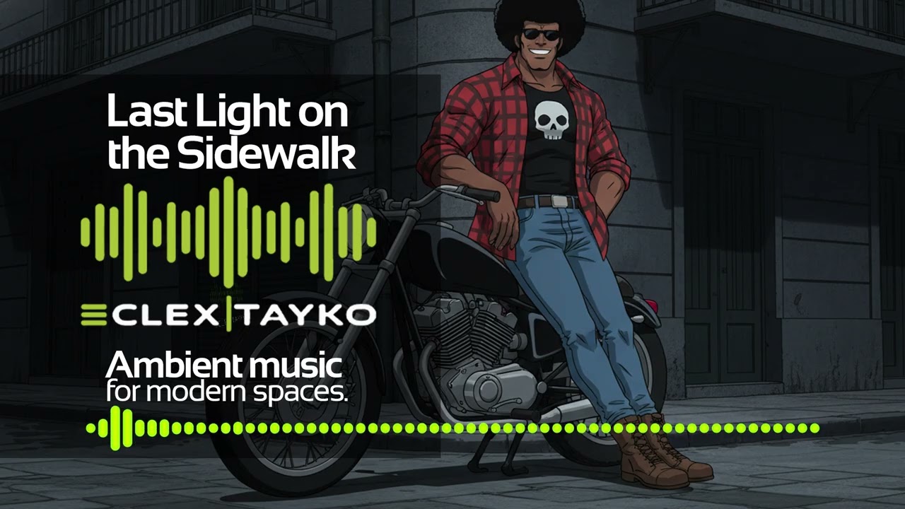 🎧 EclexTayko –Last Light on the Sidewalk – Clean Corners | Ambient Music for Work & Offices