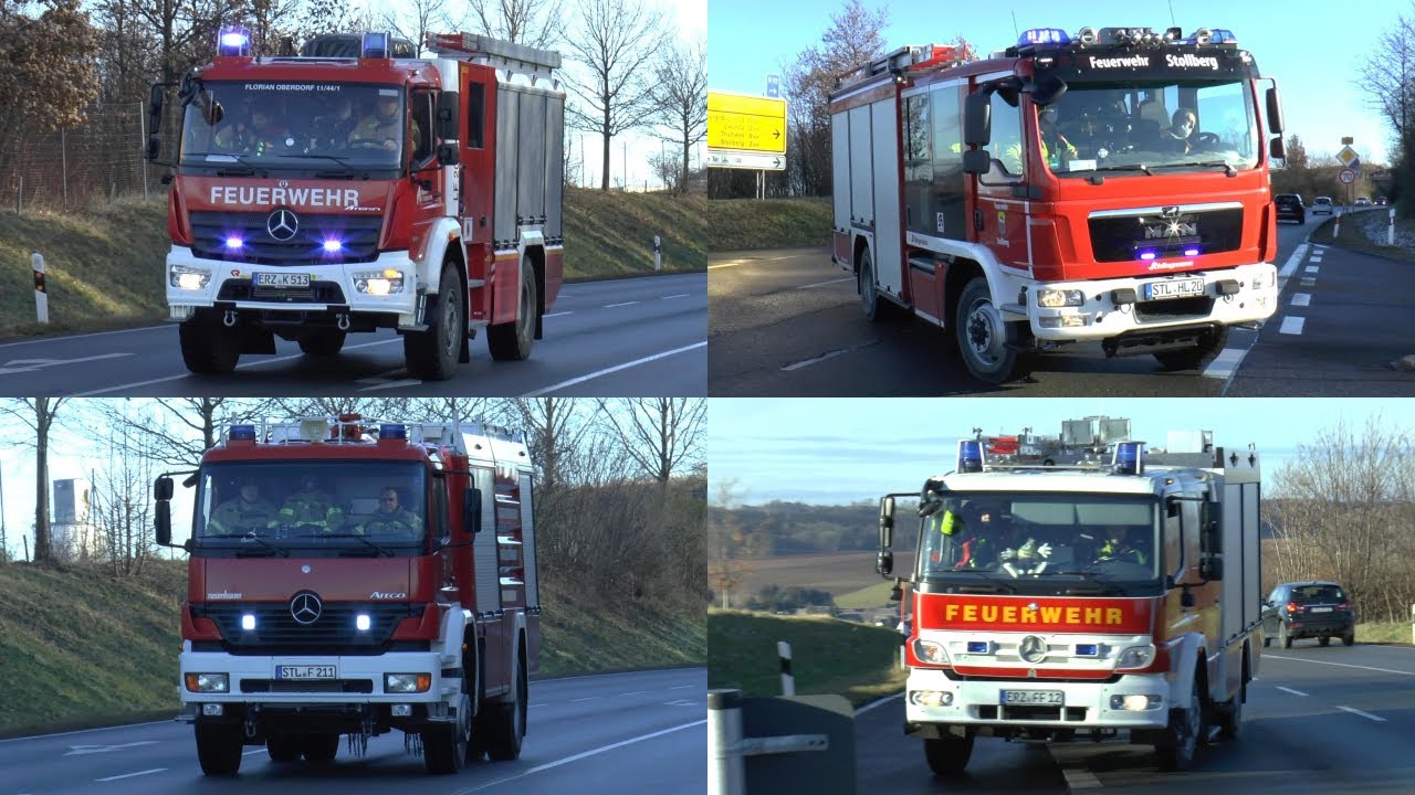 [NEUES LF-KATS | GRÜẞE | BULLHORN] PKW IN VOLLBRAND AUF A72 STOLLBERG WEST - BEUTHENBACH