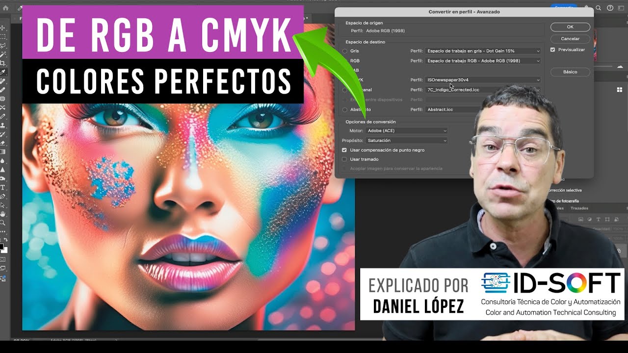 Convertir RGB a CMYK 