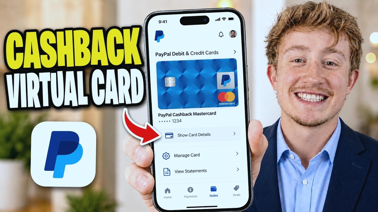 How To Use PayPal Cashback Mastercard Virtual Card - Full Guide