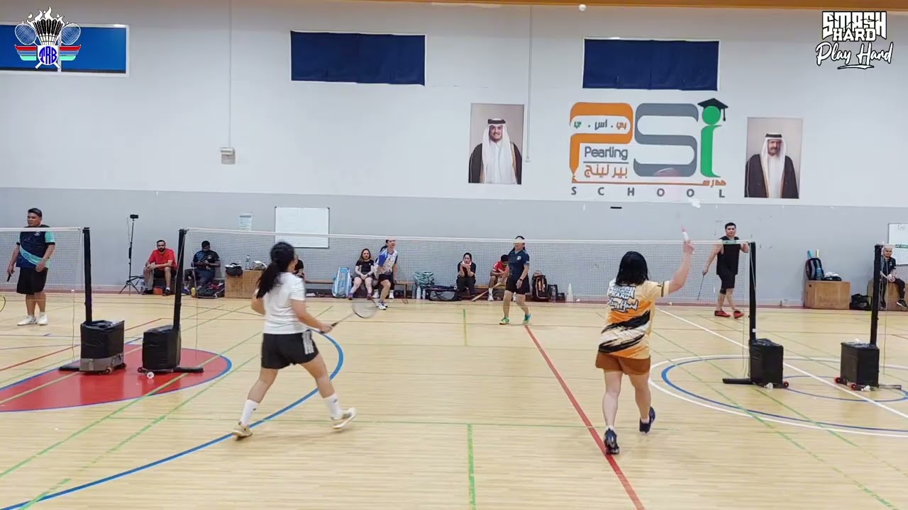 QATAR BADMINTON | 16 January 2026 - Pry & Mariah vs Connie & Guia 