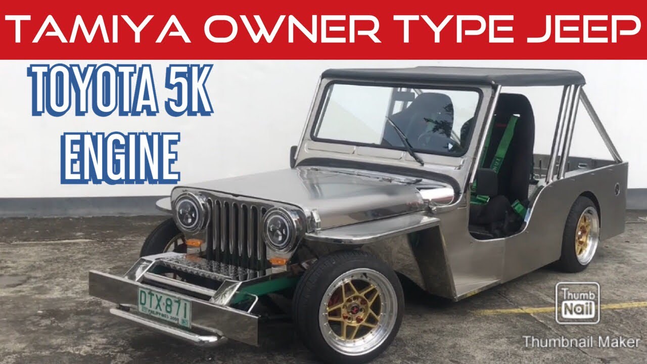 5K ENGINE TAMIYA OTJ | FULL STAINLESS | TAMIYA OWNER TYPE JEEP