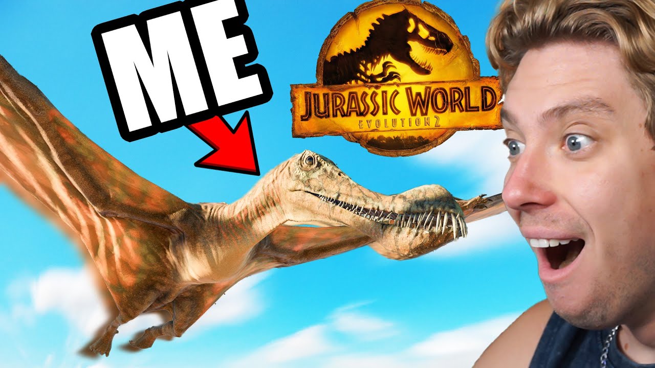 Играем за летающих динозавров в Jurassic World Evolution 2