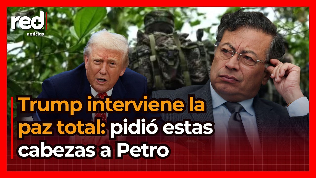 El PACTO OCULTO de Gustavo Petro y Donald Trump: a la PAZ TOTAL se le acaba el oxígeno