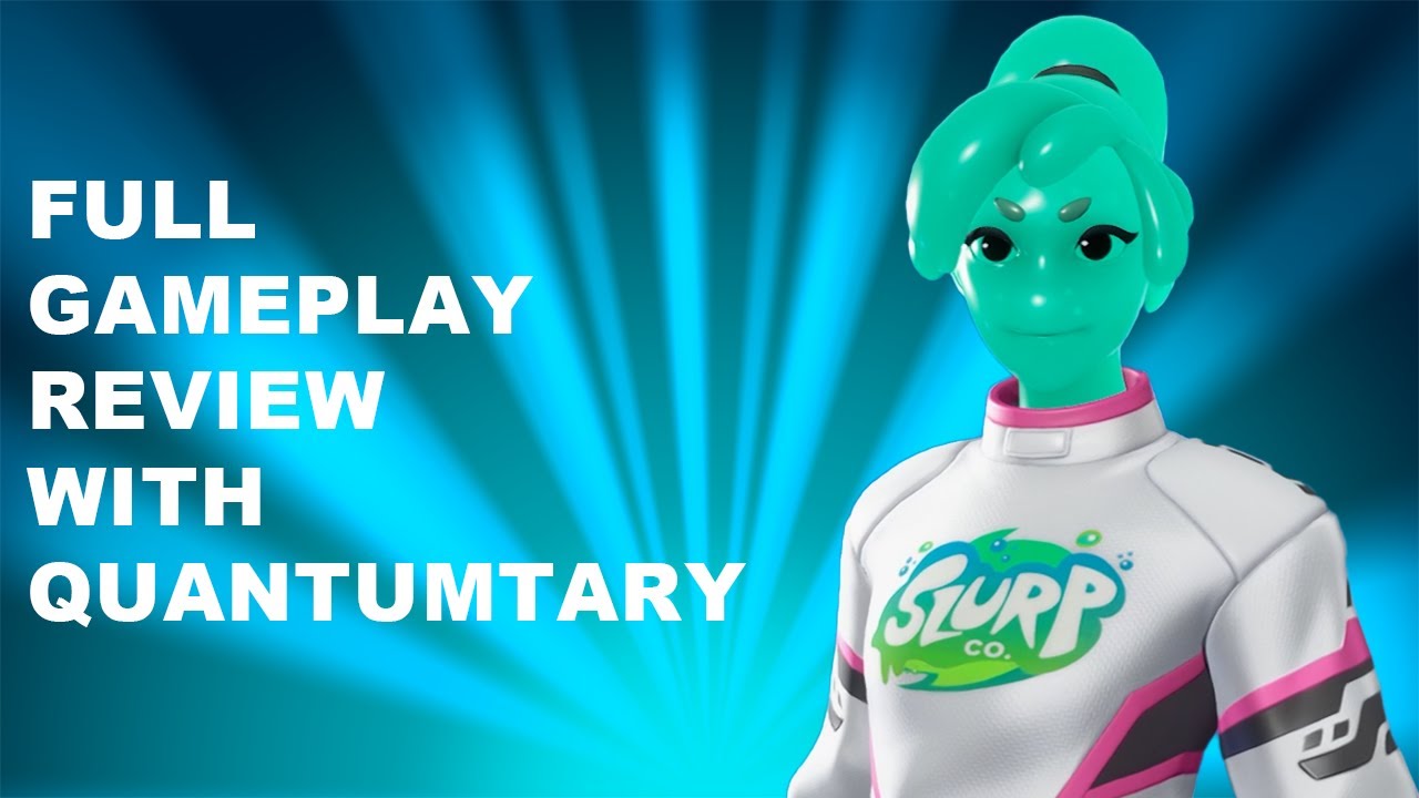 Slurp Girl Is a Vibe! Full Review of New Ella Slurp Skin in Fortnite w/ QUANTUM CAMPER Commentary