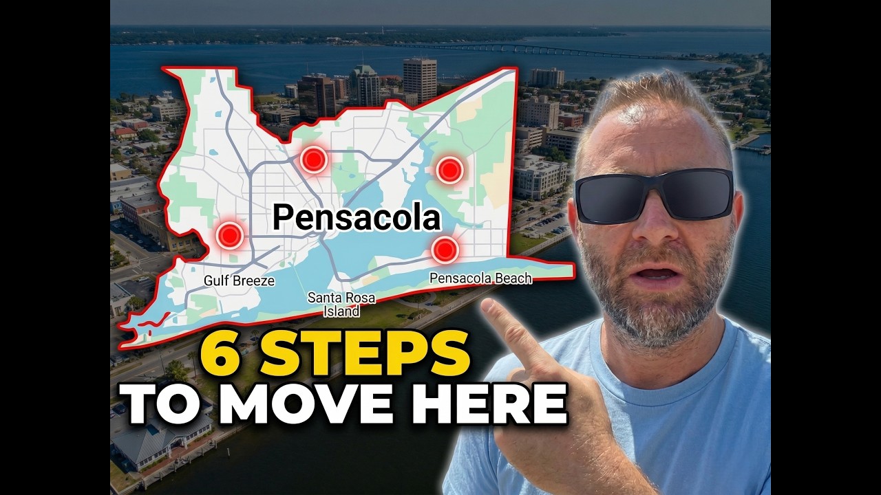 Moving To Pensacola, Florida - 6 Steps To Make It Easy!