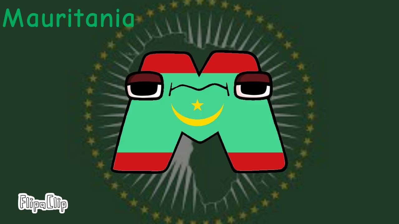 Flag Alphabet Lore Band: Africa Part 3