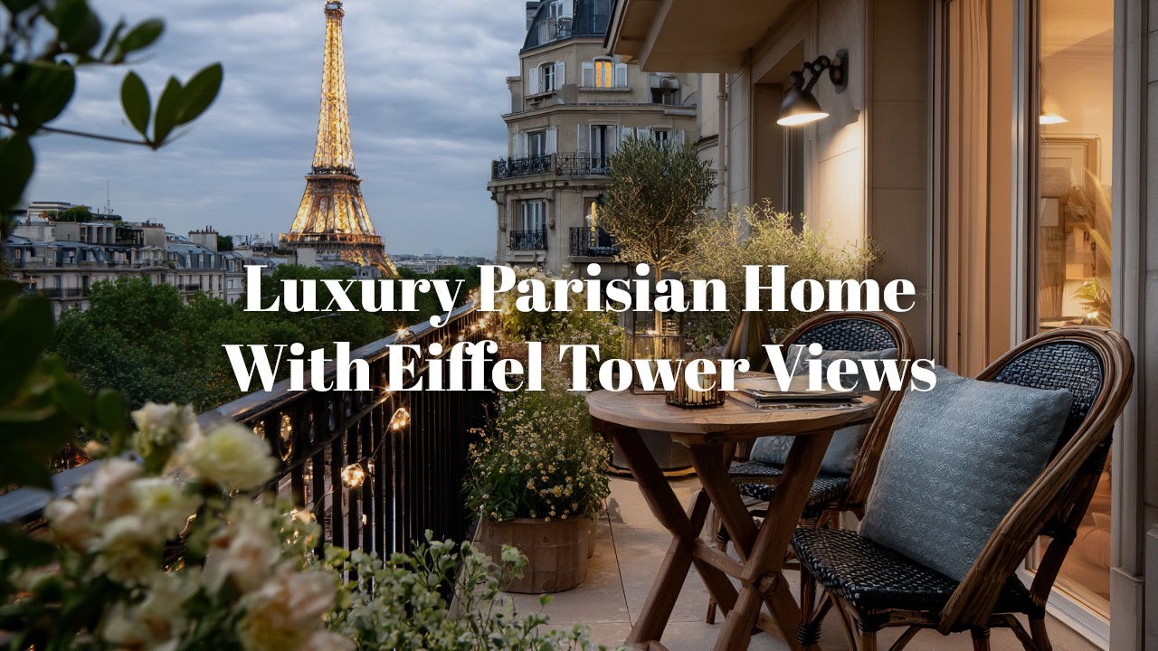 🗼 Dreamy Parisian Luxury Apartments with Eiffel Tower Views