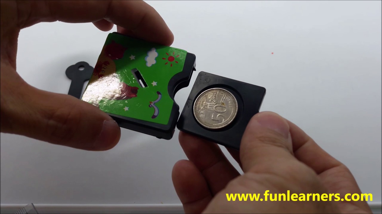 key through coin trick