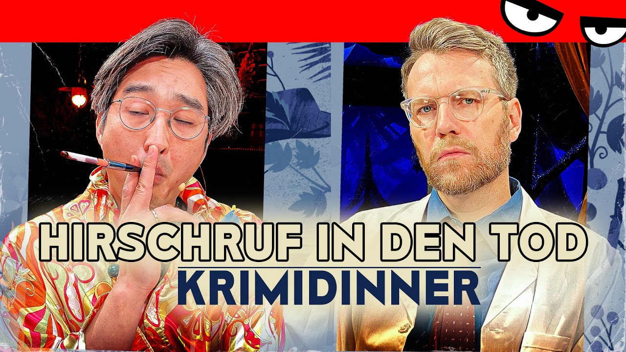 Ein MORD, ein Papagei & jede Menge L&Uuml;GEN | KRIMIDINNER mit Nils, Budi, Johanna, Mark, Fabian & Valle