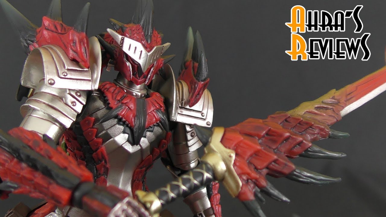Monster Hunter 4 Rathalos Armor Hunter Sentinel Action Figure Review Recensione