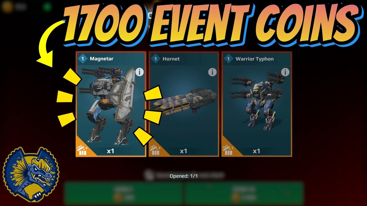 🦎 what will 1700 coins get me in the 200 chest? | WarRobots