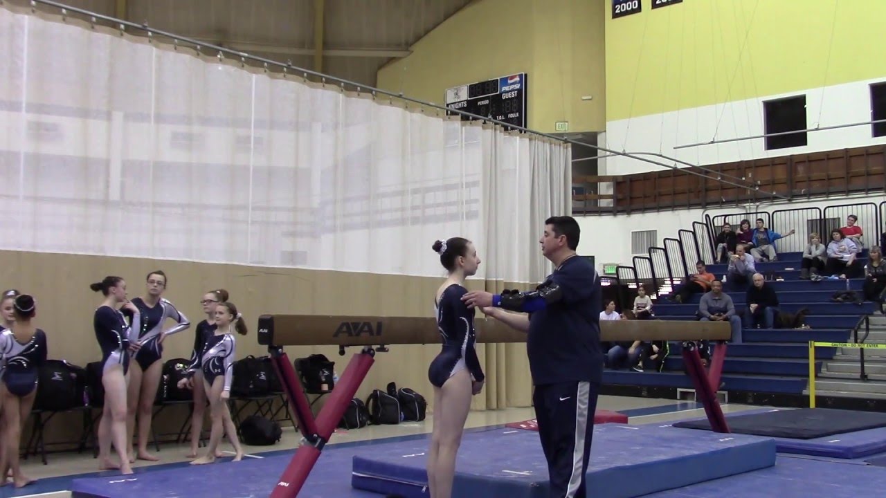 Level 7/8 Gymnastics - Beam 7: BCG Valentine Invitational - Session 4