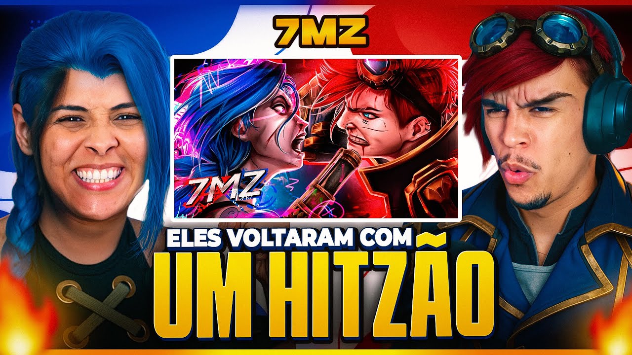 7 MINUTOZ: VI E JINX | [Casal Jounin React] 🔥