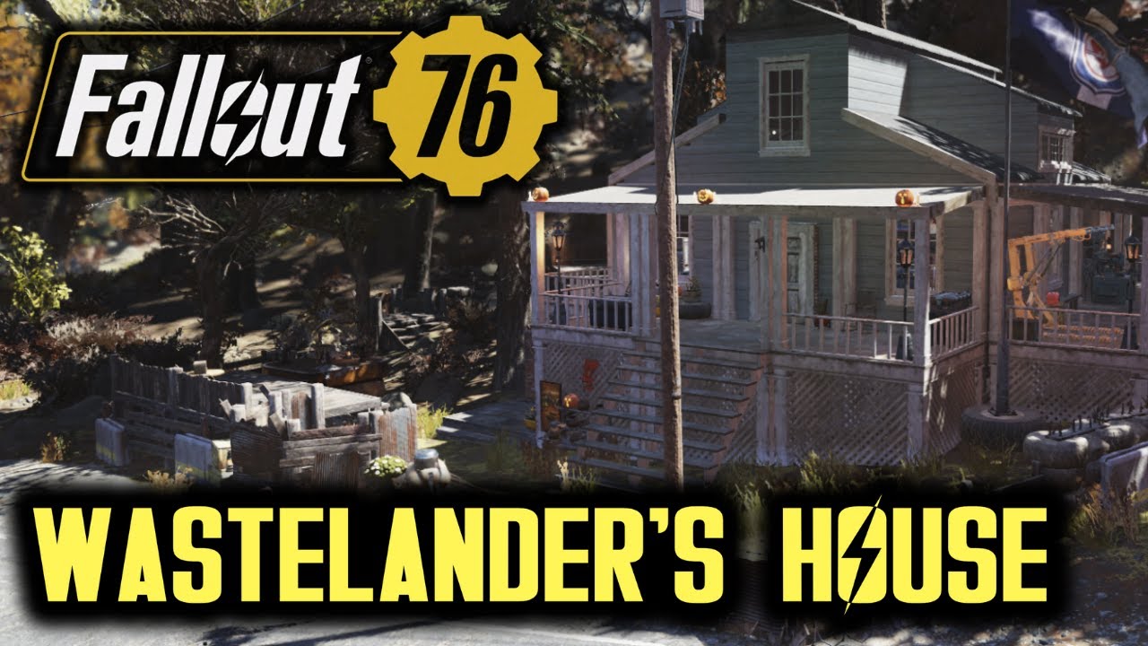 Fallout 76 - Wastelander's House (Contemporary House Build)