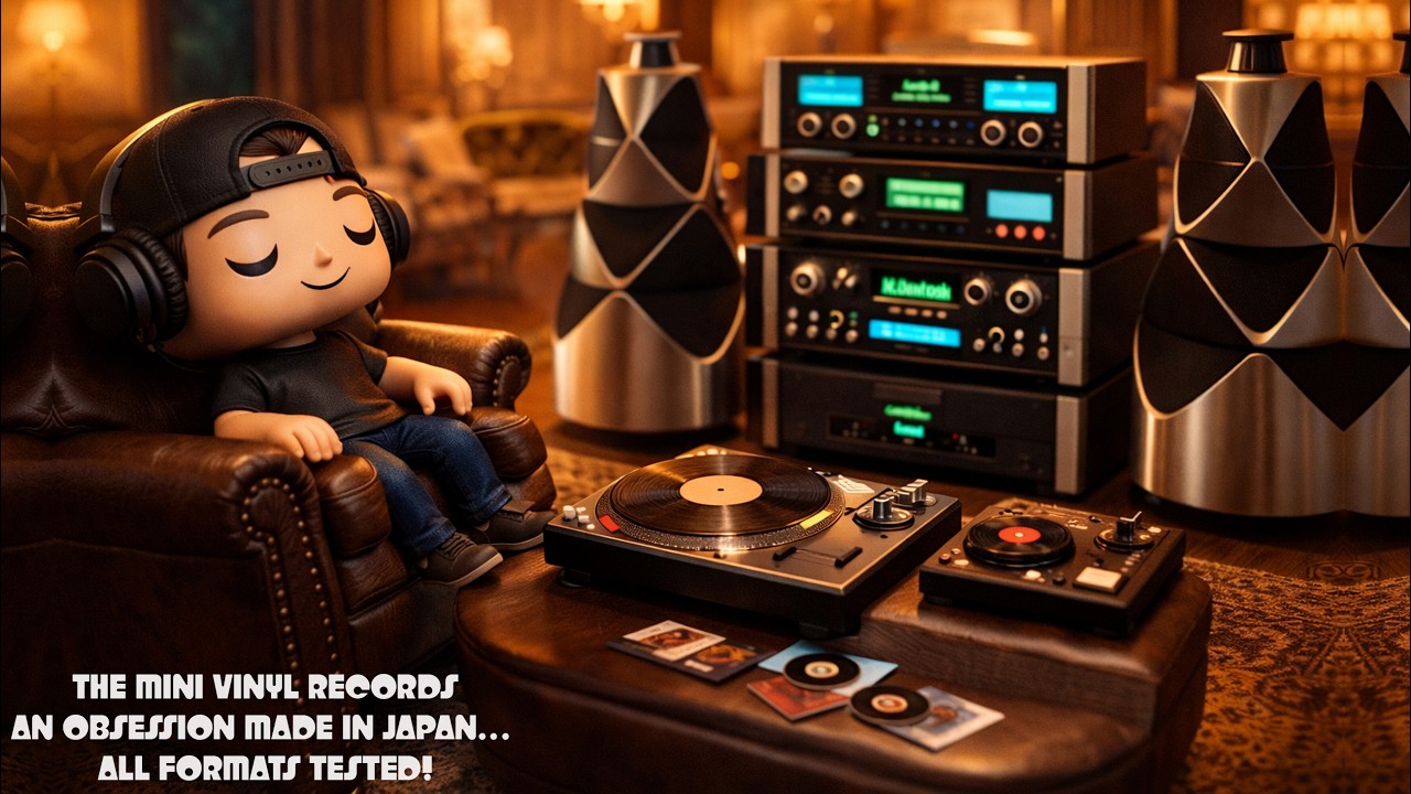MINI-BANDEJAS GIRADISCOS & MINI-VINILOS / EL FORMATO QUE ESTA REVOLUCIONANDO JAPON!