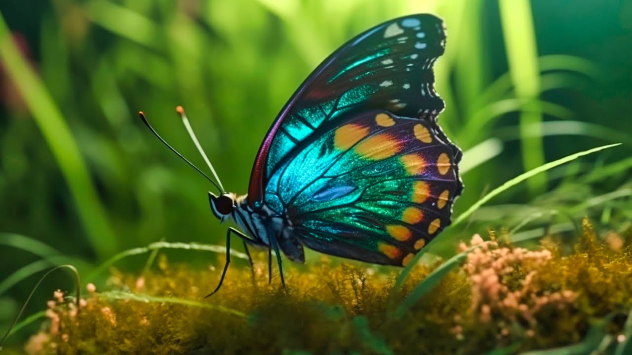 🌿 Расслабляющая музыка для исцеления разума | Мягкая музыка успокаивает нервную систему | #бабочки