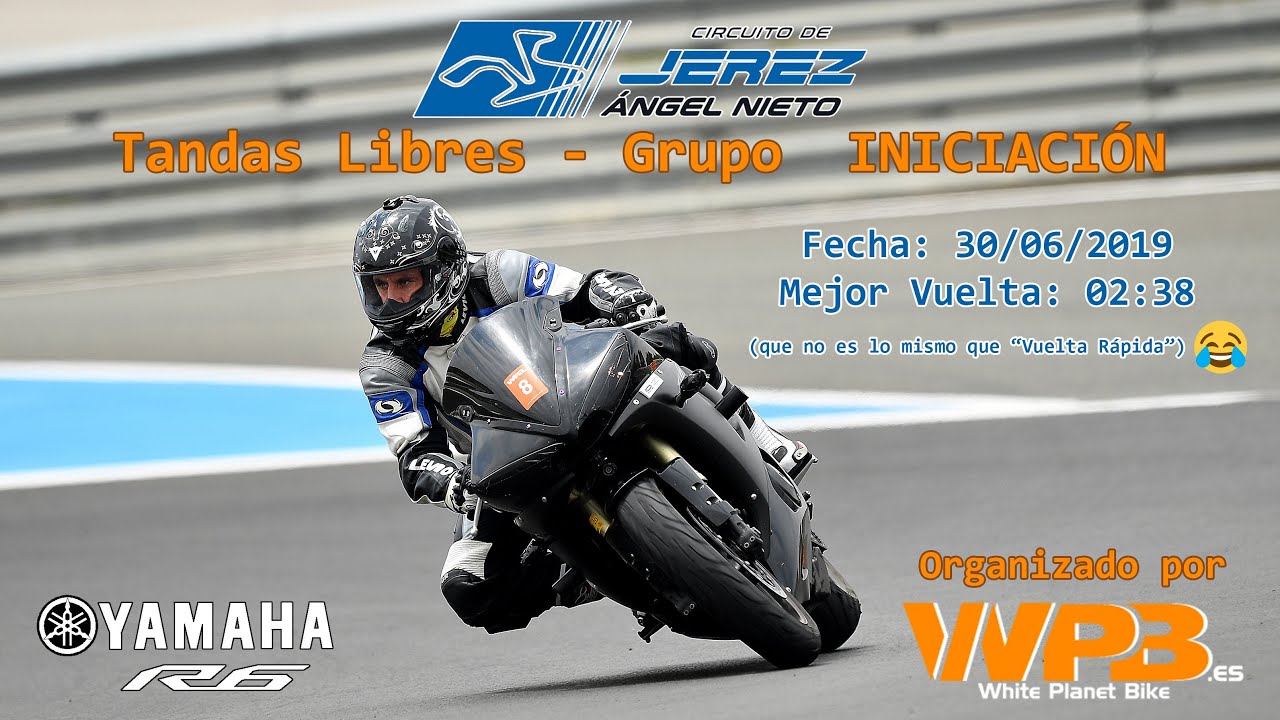 CIRCUITO DE JEREZ - Tandas Libres - Grupo INICIACIÓN - 30/06/2019 organizado por WPB