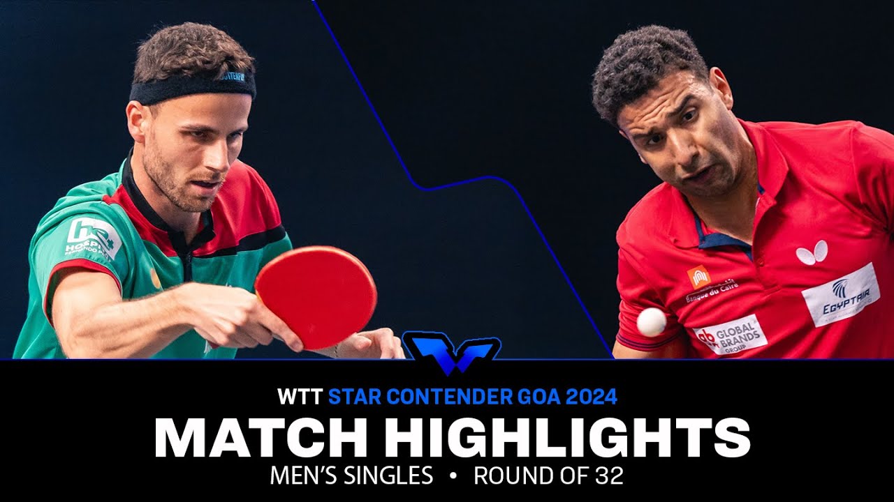 Tiago Apolonia vs Omar Assar | MS R32 | WTT Star Contender Goa 2024