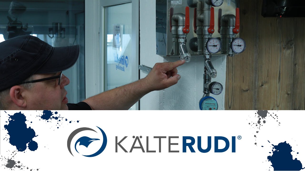 Kalte Rudi&reg; Installationsvorbereitung Wasseranschluss