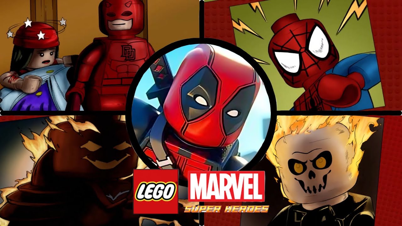 LEGO Marvel Super Heroes | Deadpool All Cutscenes