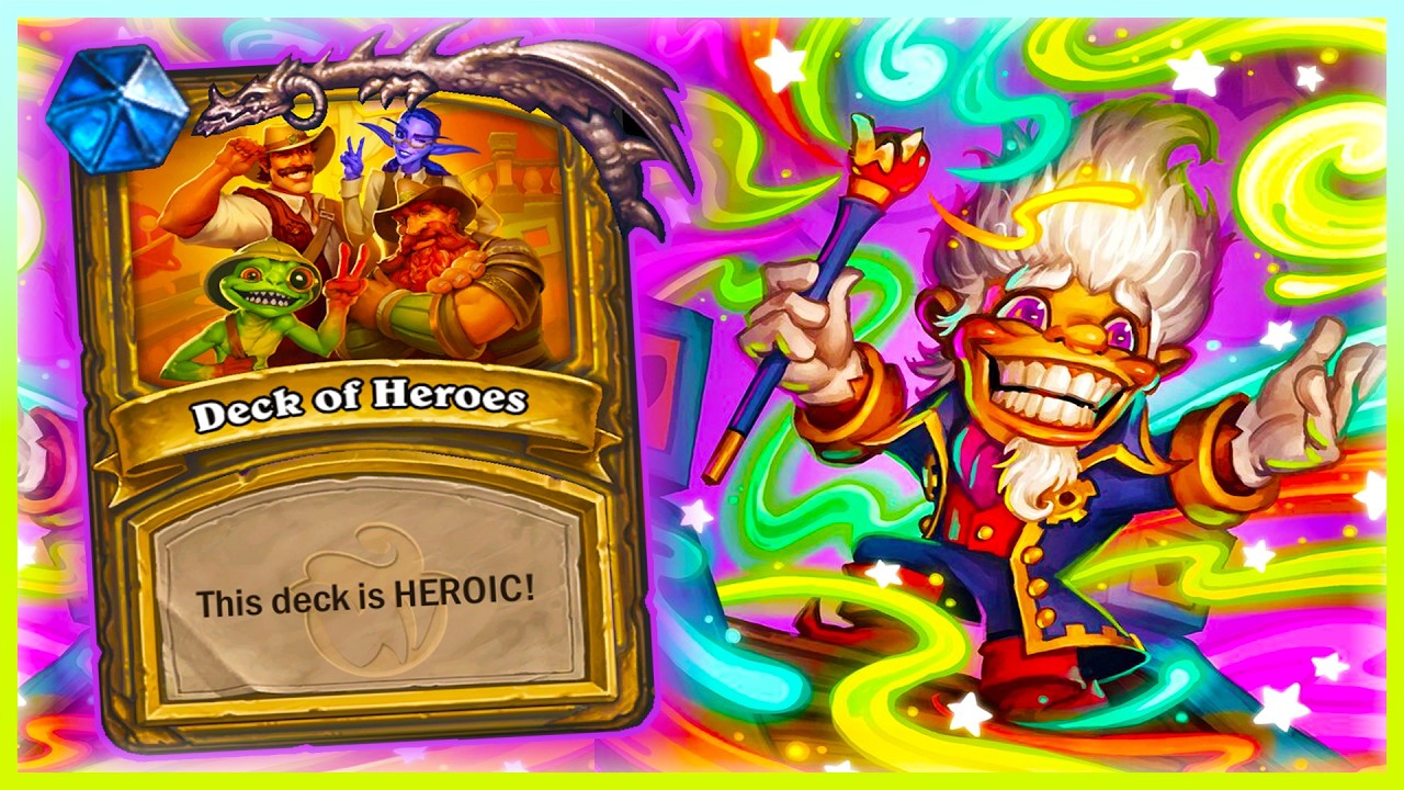 MY STANDARD DECK IS HEROIC?! (Hearthstone Whizbang)
