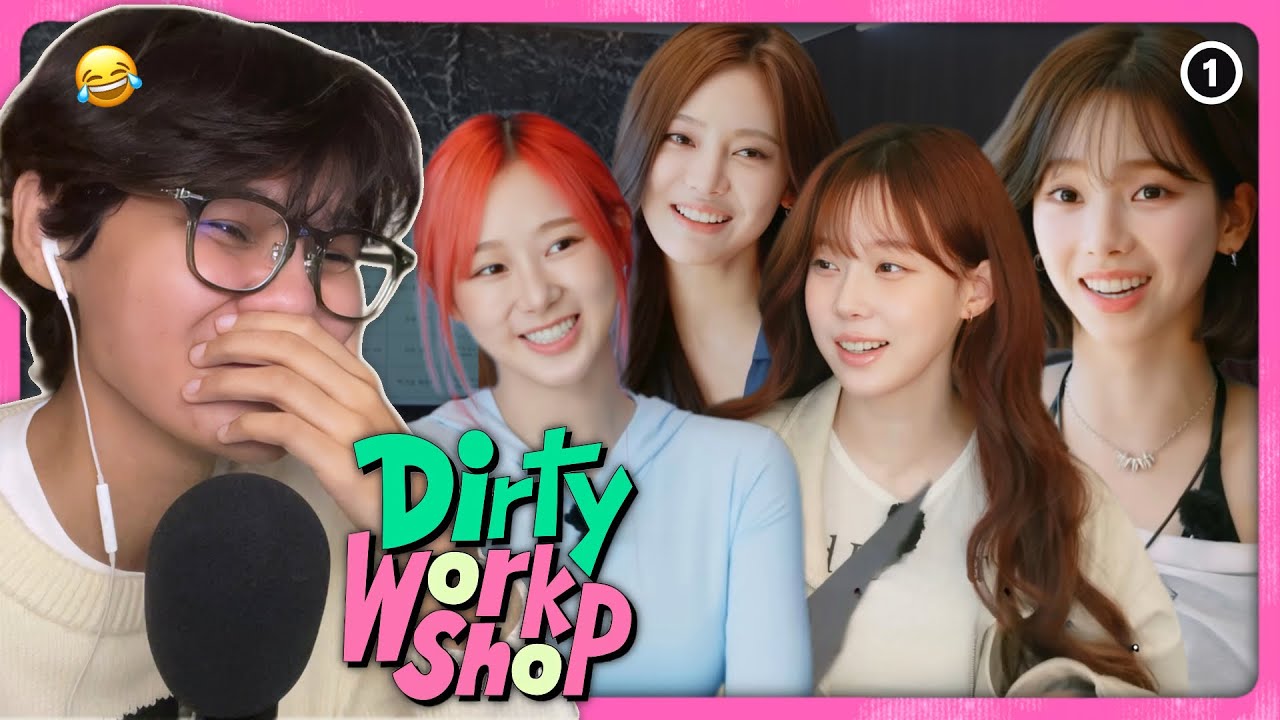 aespa Dirty Workshop EP.01 REACTION 🤣 IM CRYING LAUGHING