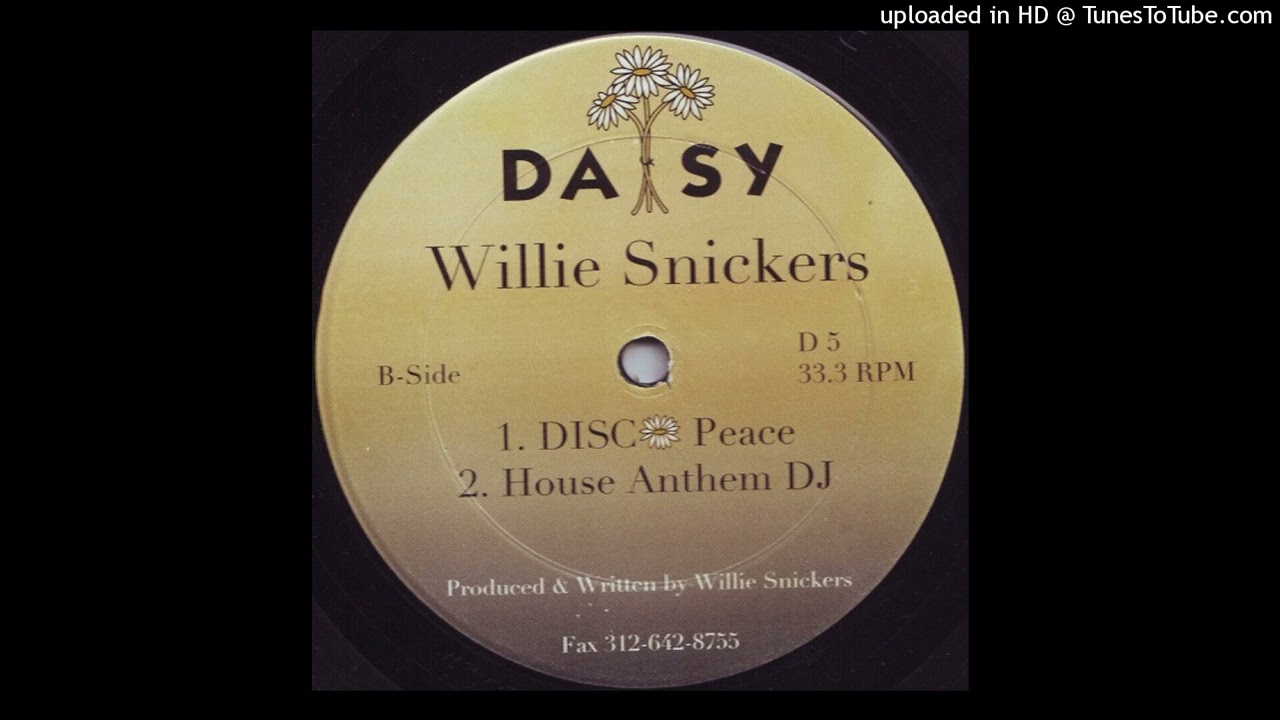 Willie Snickers - House Anthem DJ
