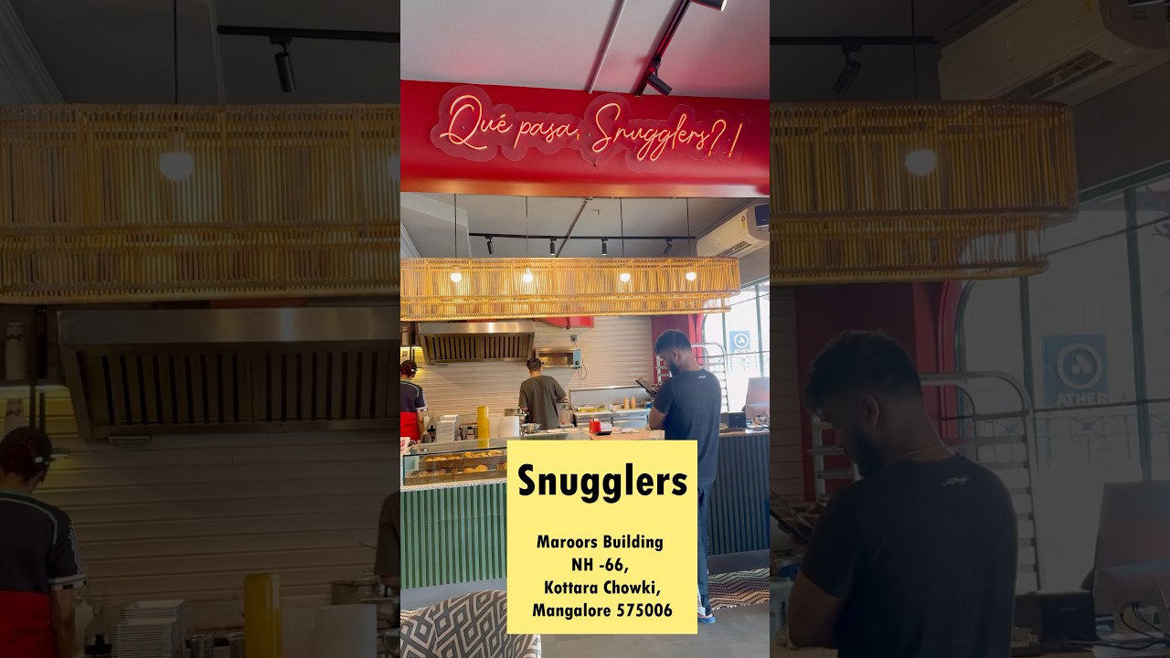 Snugglers, a new cafe at Kottara Chowki, Mangalore