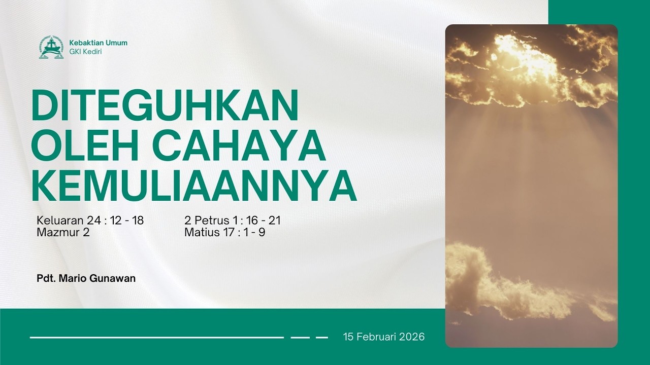 KEBAKTIAN MINGGU GKI KEDIRI 