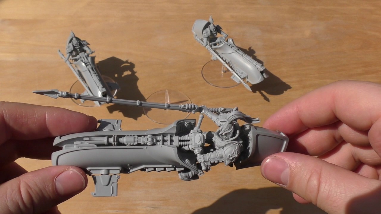 Legio Custodes Agamatus Jetbike Squadron - Review (HH)