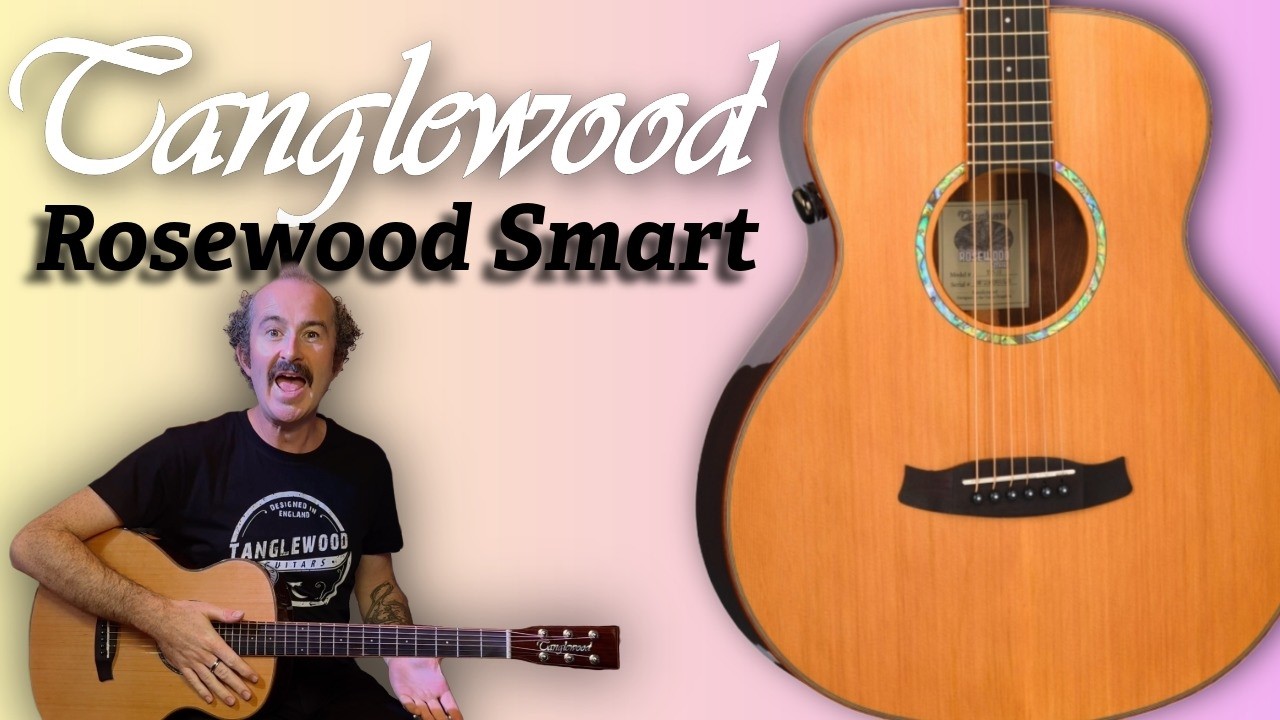 Tanglewood TRS1E Smart Guitar: Reverb & Effects BLAST from the BODY! Mind-Blowing New Era!