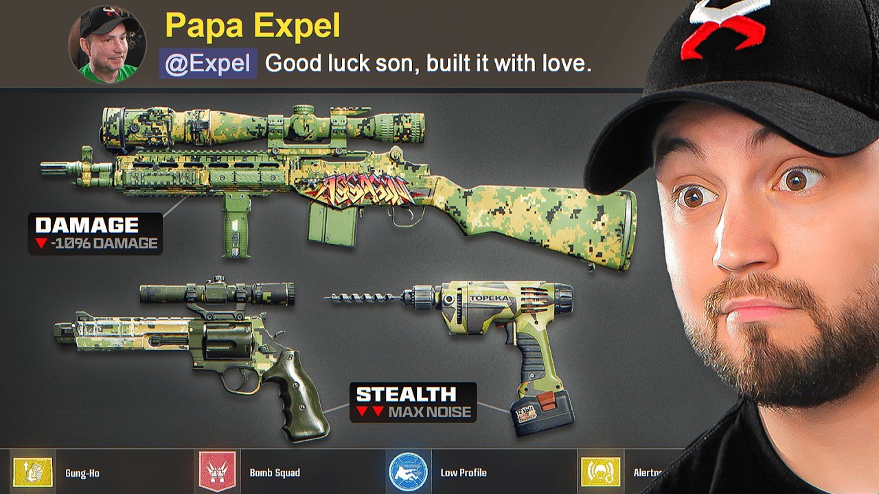 I Asked my DAD to Build my Warzone Loadout!