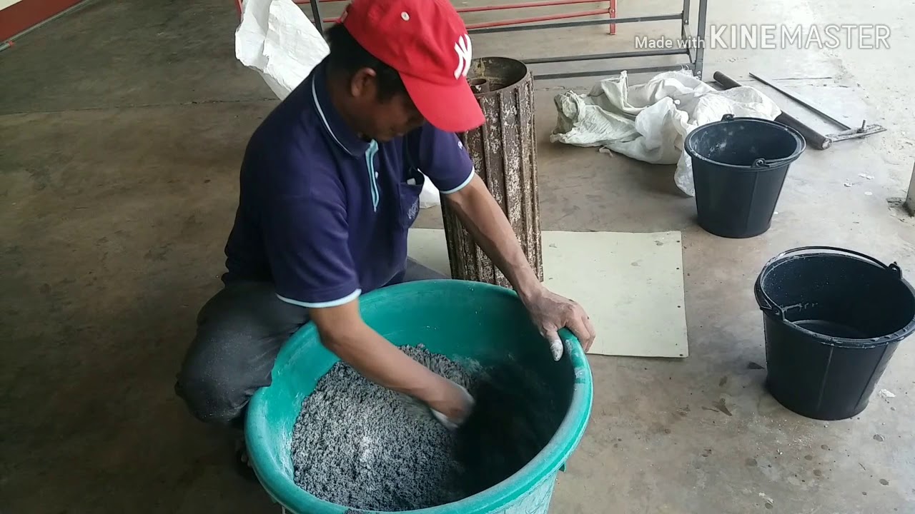 Whitener Emery Stone Restoration Technique using stone grits
