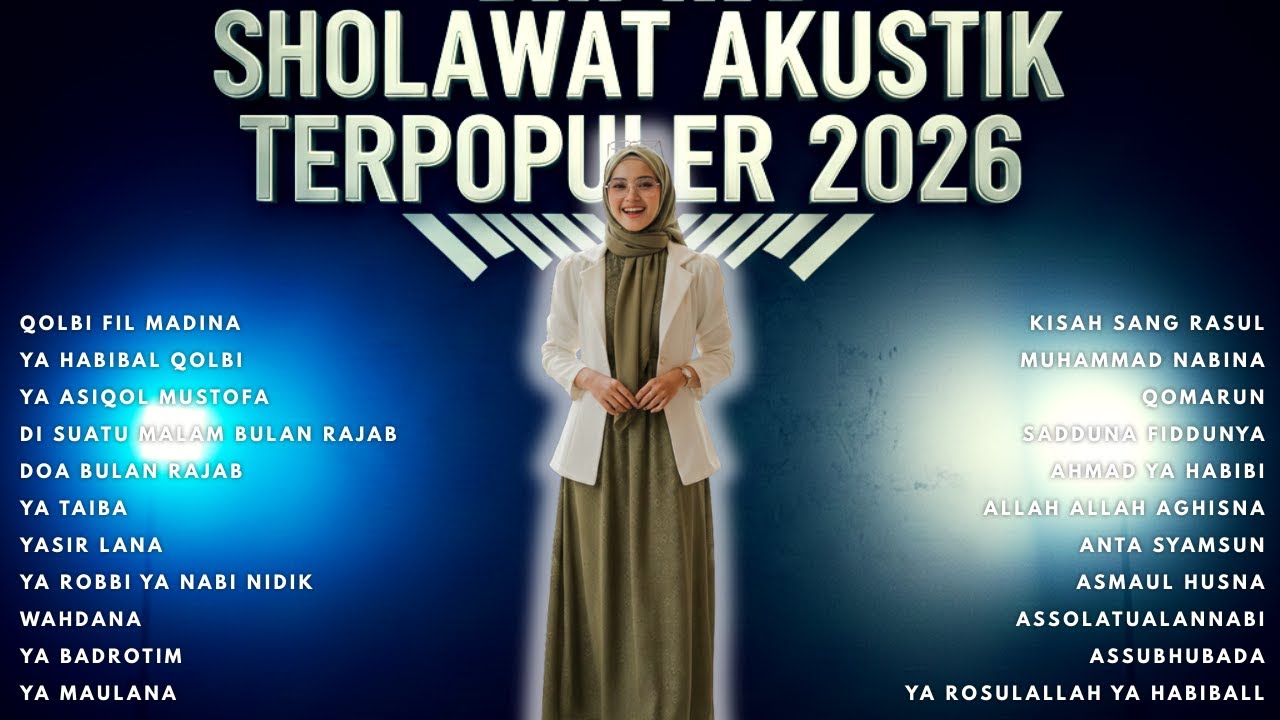 Kompilasi Sholawat Akustik Terpopuler & Terbaik (Full Album)