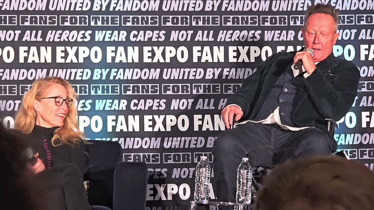 SF Fan Expo 2025 - The X-Files Panel (Long Hours Filming)