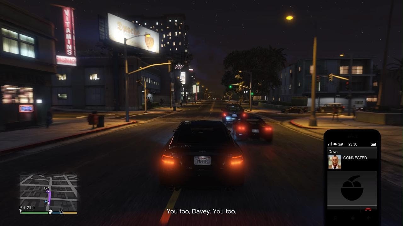 Grand Theft Auto V | Michael,Trevor and Franklin meetup after final mission