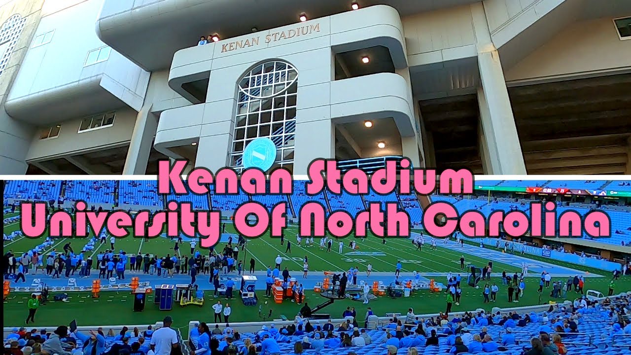🚶🏟️Kenan Stadium - Walking Tour - University of North Carolina - Chapel Hill, NC