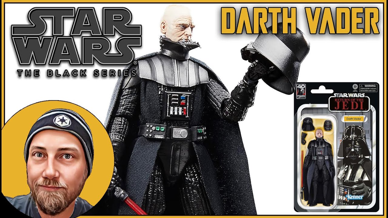 DARTH VADER - STAR WARS THE BLACK SERIES (ROTJ 40TH ANN)