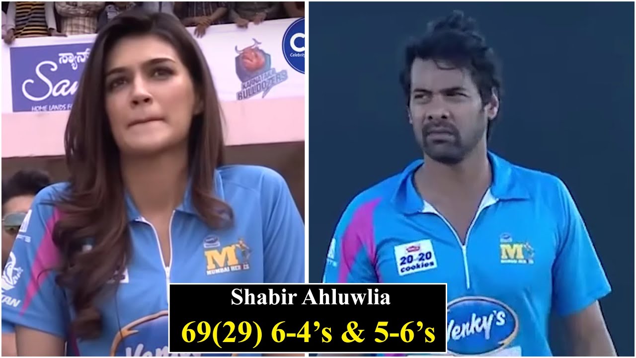 A Destructive Innings Of 69(29) With 6-4's & 5-6's From Shabir Ahluwalia Comes To An End