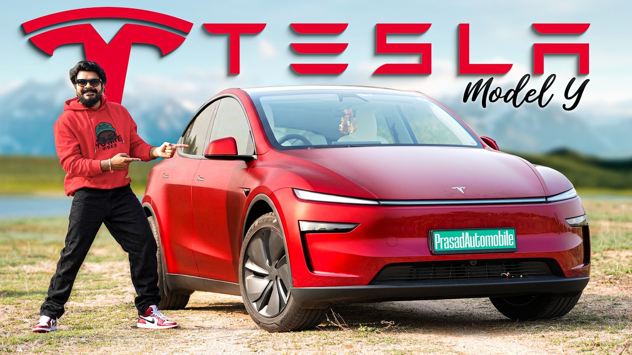 Tesla Model Y RWD Review 🔥 Worth Buying in India? Range, Price & Drive Test