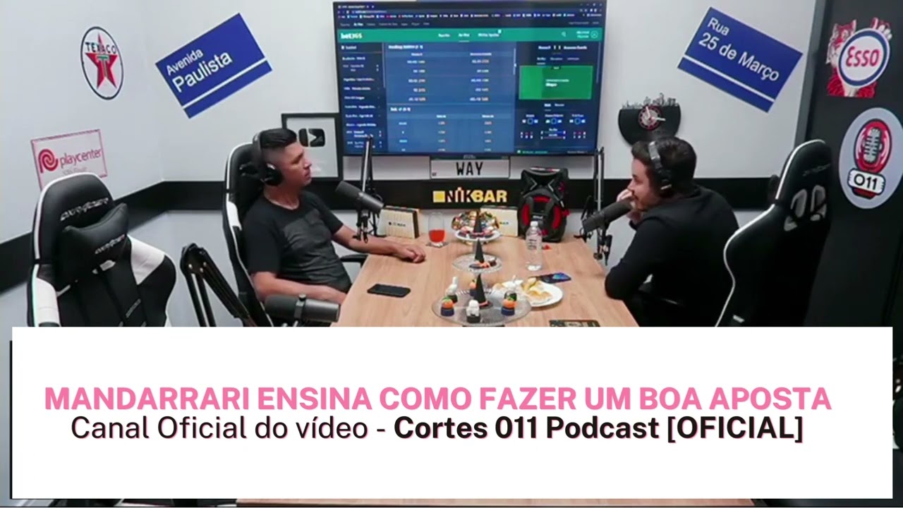 MANDARRARI ENSINA COMO FAZER UM BOA APOSTA