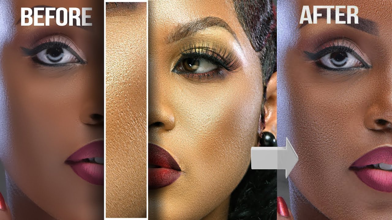 С помощью Photoshop можно скопировать текстуру кожи с любого изображения!