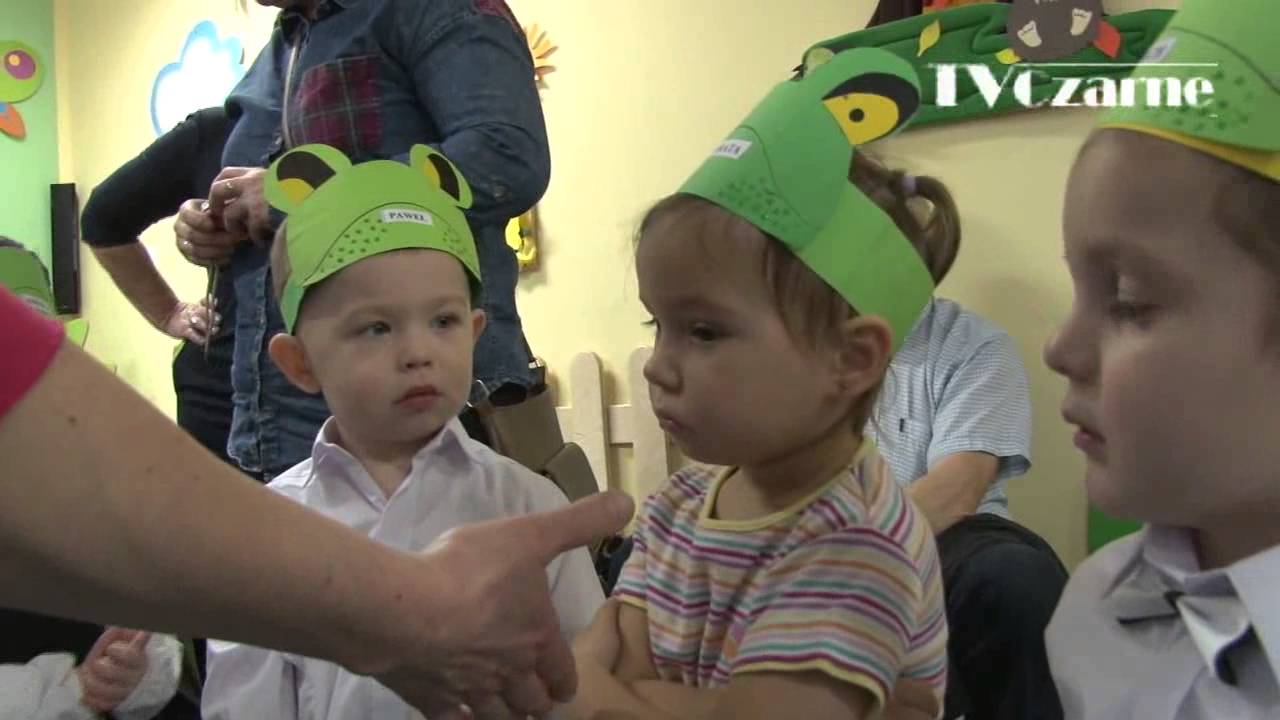 Pasowanie 3-latków w Przedszkolu Gminnym w Czarnem - listopad 2015 r.